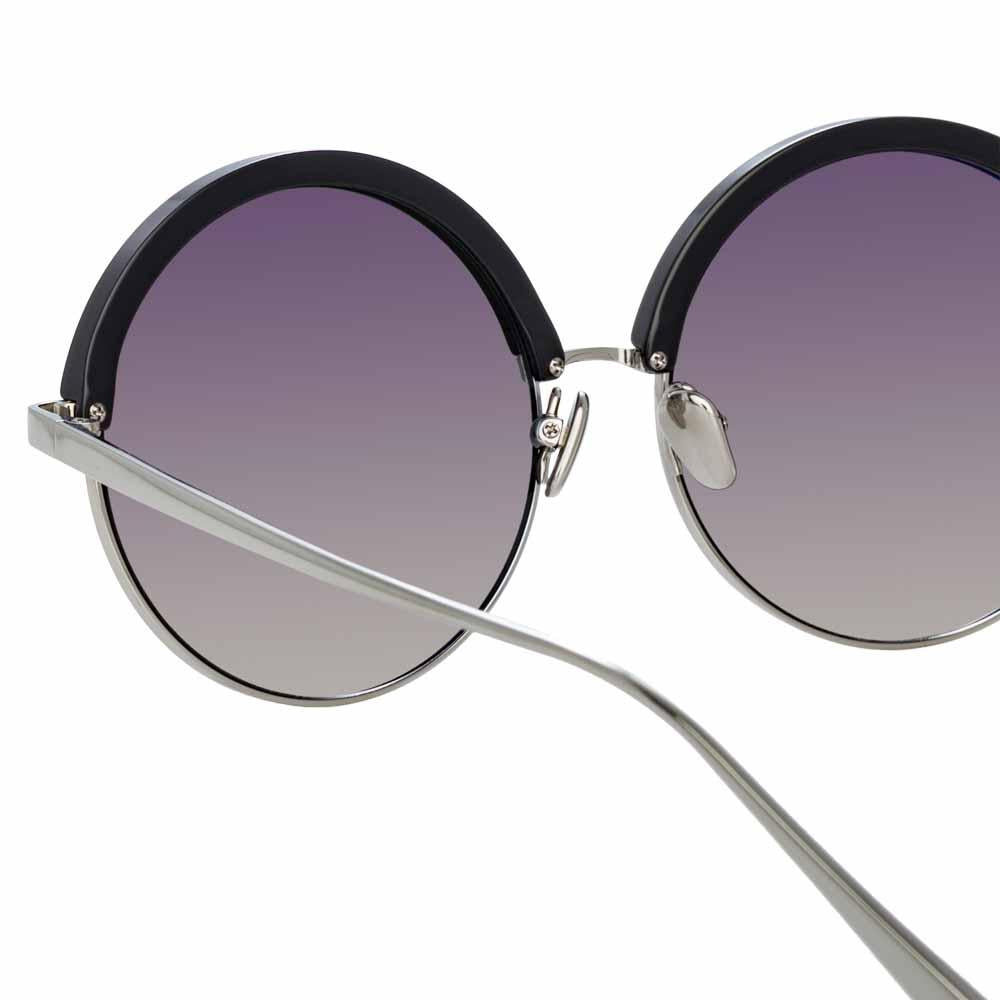 Color_LFL966C5SUN - Linda Farrow Annie C5 Round Sunglasses