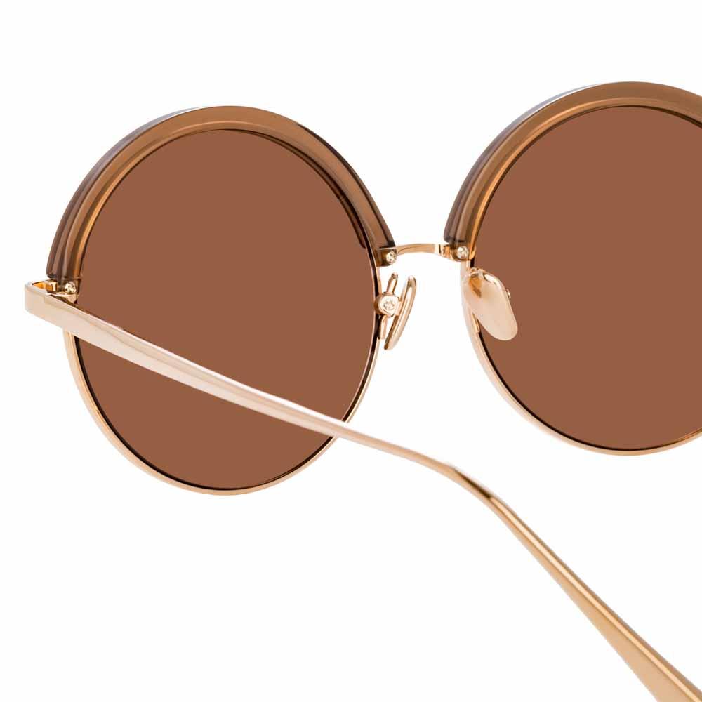 Color_LFL966C6SUN - Linda Farrow Annie C6 Round Sunglasses