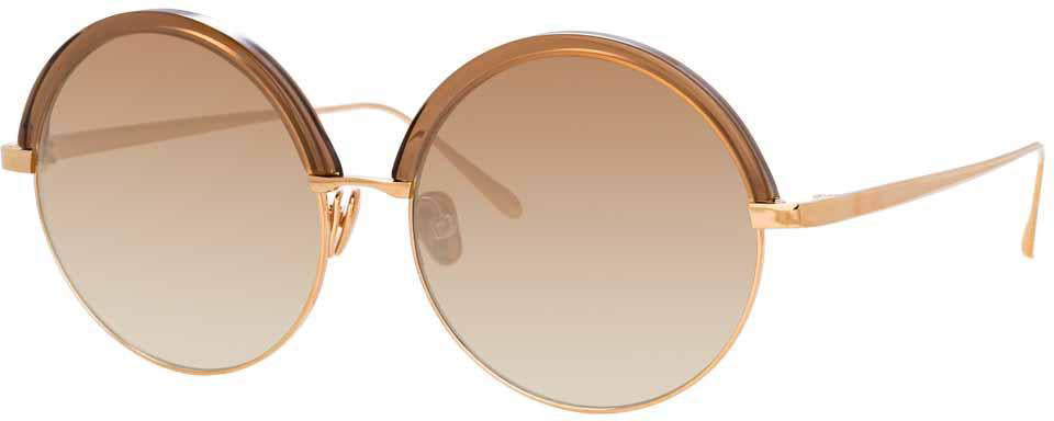 Color_LFL966C7SUN - Linda Farrow Annie C7 Round Sunglasses