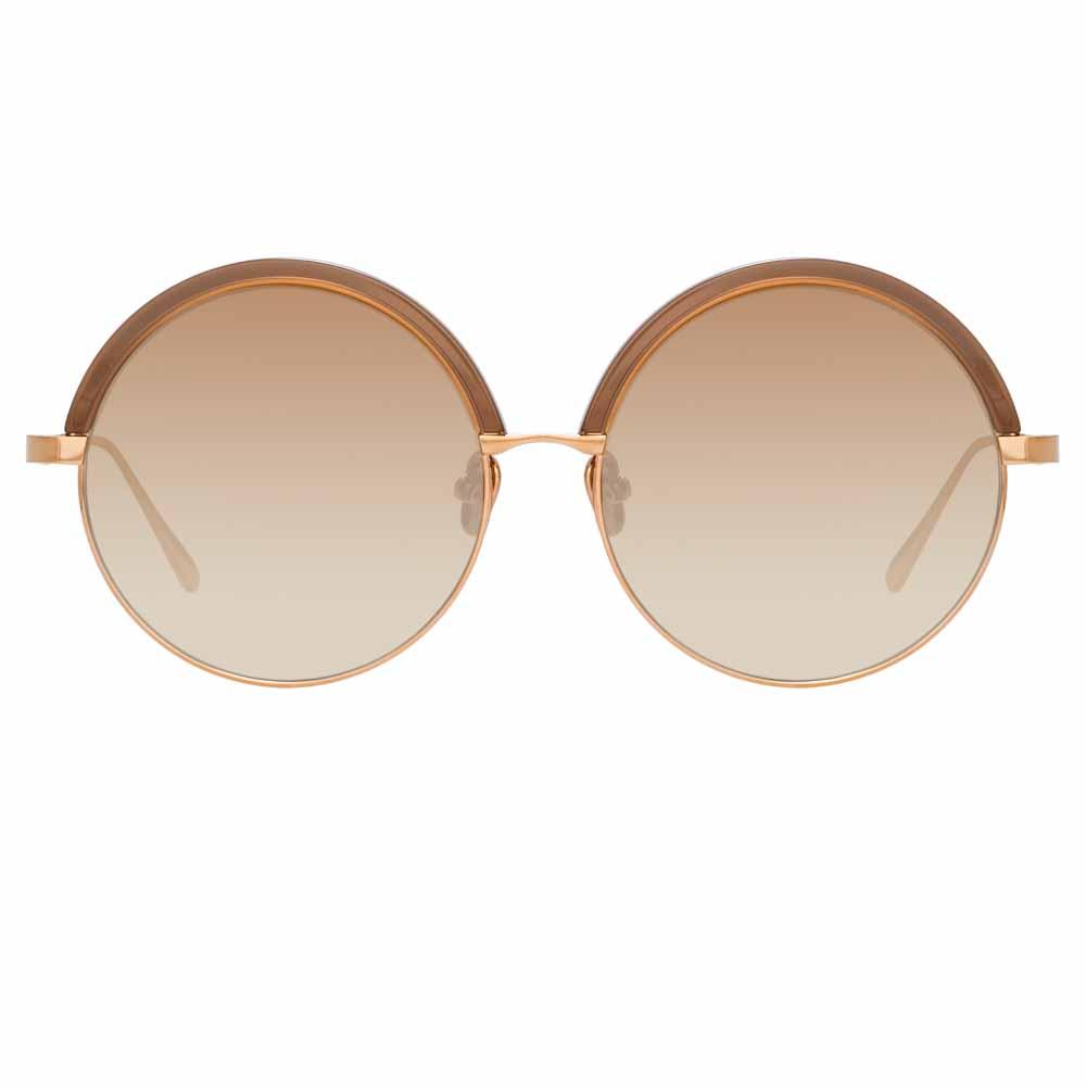Color_LFL966C7SUN - Linda Farrow Annie C7 Round Sunglasses