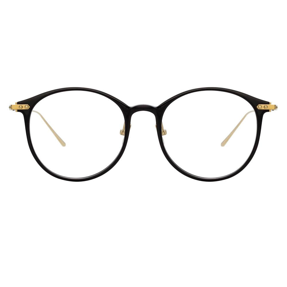 Color_LF02C1OPT - Linda Farrow Linear Gray C1 Oval Optical Frame