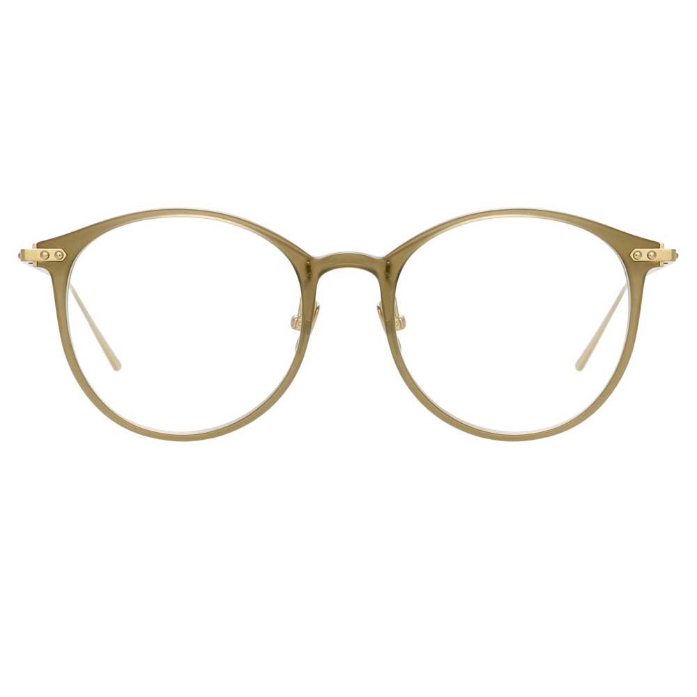 Color_LF02C7OPT - Linda Farrow Linear Gray C7 Oval Optical Frame