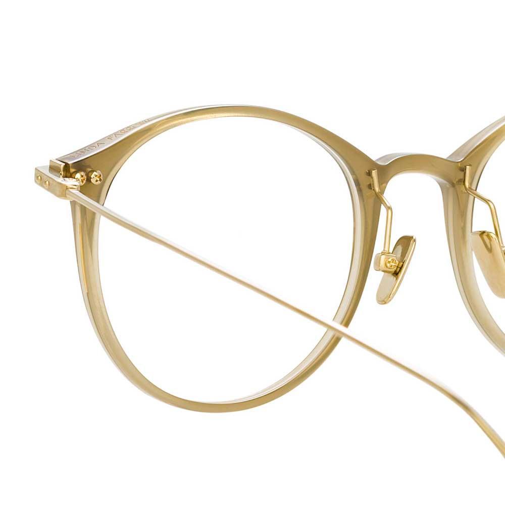 Color_LF02C7OPT - Linda Farrow Linear Gray C7 Oval Optical Frame