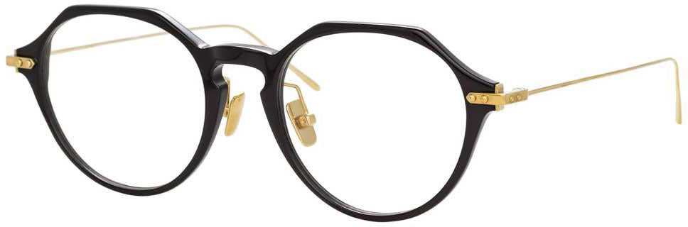 Color_LF05C1OPT - Linda Farrow Linear Wren C1 Angular Optical Frame