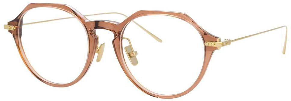 Color_LF05C5OPT - Linda Farrow Linear Wren C5 Angular Optical Frame