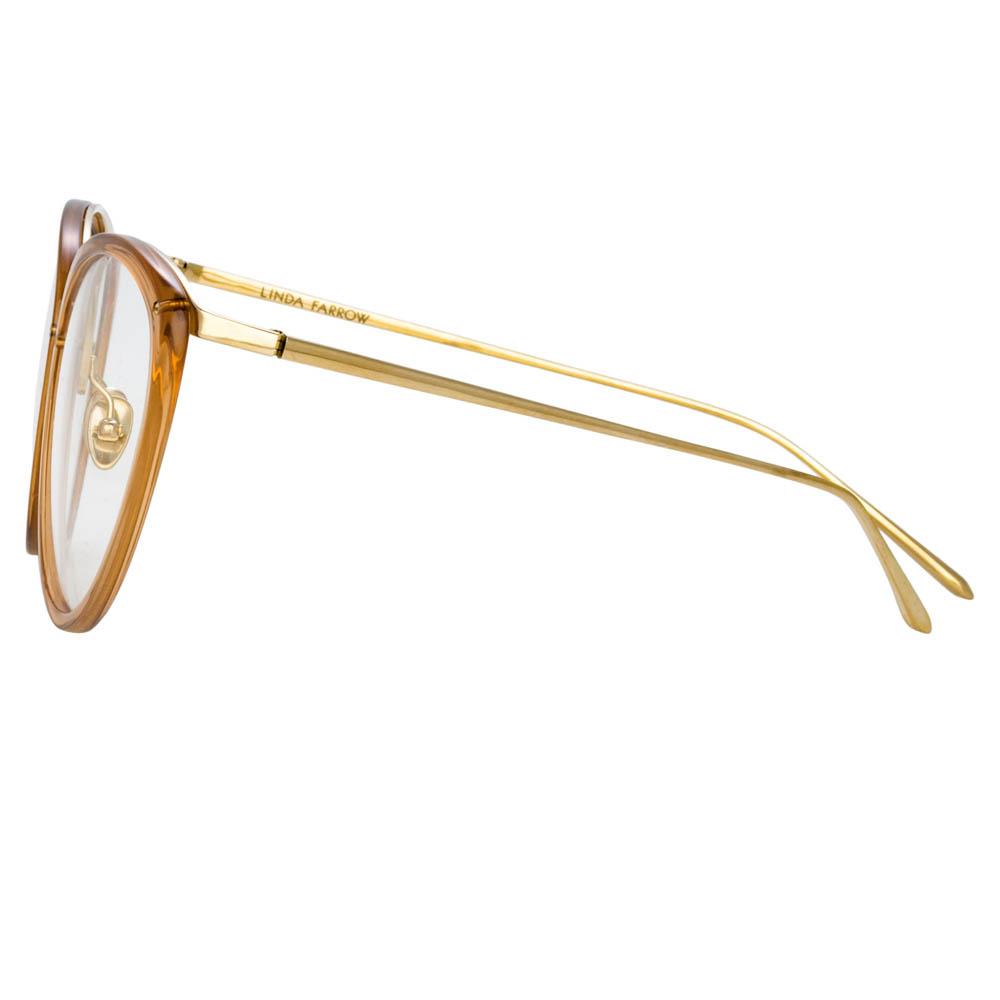 Color_LFL1019C4OPT - Angelica Cat Eye Optical Frame in Brown