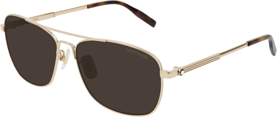 Color_MB0026S-008 - GOLD - BROWN