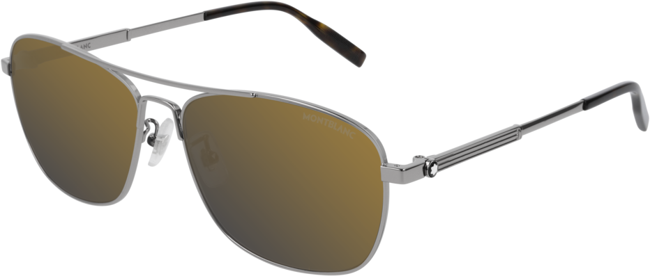 Color_MB0026S-009 - RUTHENIUM - GOLD - MIRROR