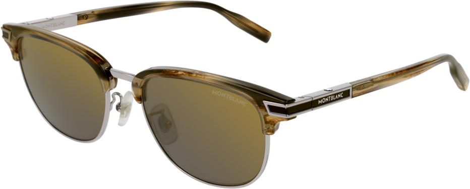 Color_MB0040S-004 - GREY - GOLD - MIRROR