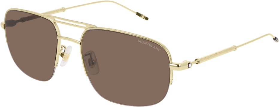 Color_MB0109S-003 - GOLD - BROWN