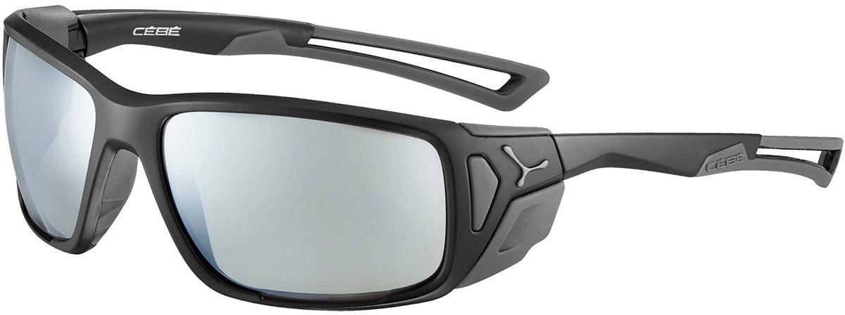 Color_CBPROG9 - Black Grey Matte - Zone Vario Green Cat.2 to 4 Silver AF