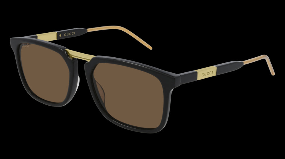 Color_GG0842S-001 - BLACK - BROWN