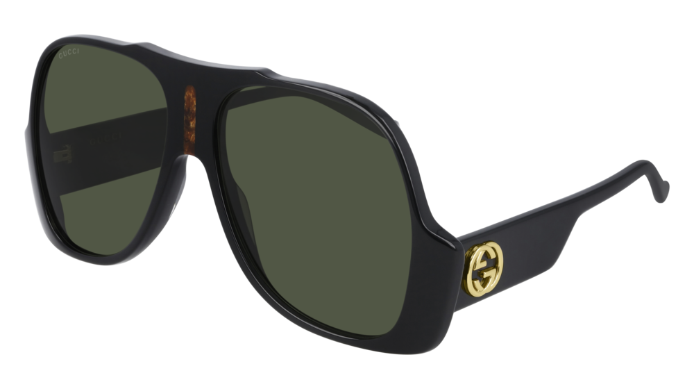 Color_GG0785S-001 - BLACK - GREEN