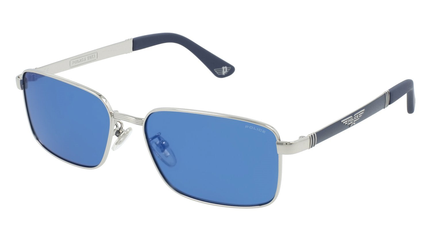 Color_E70B - Shiny Palladium W/blue Parts