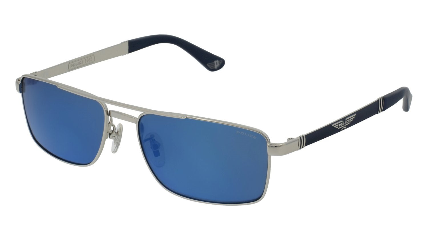 Color_E70B - Shiny Palladium W/blue Parts