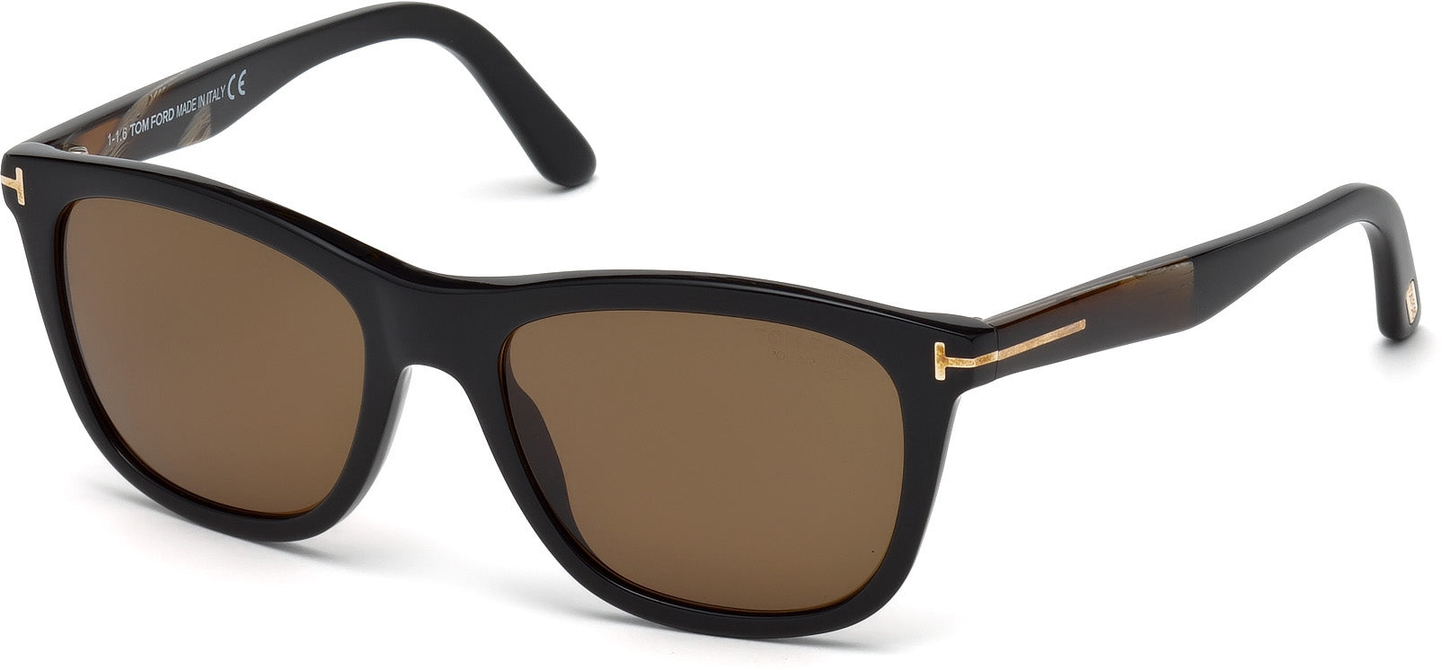 Color_01H - Shiny Black / Brown Polarized