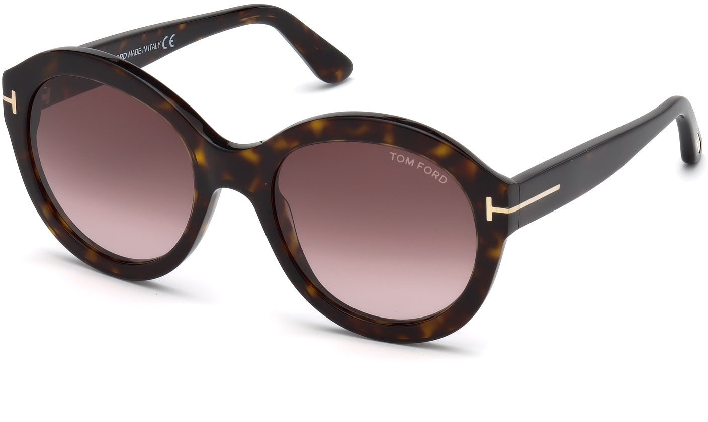 Color_52T - Dark Havana / Gradient Bordeaux