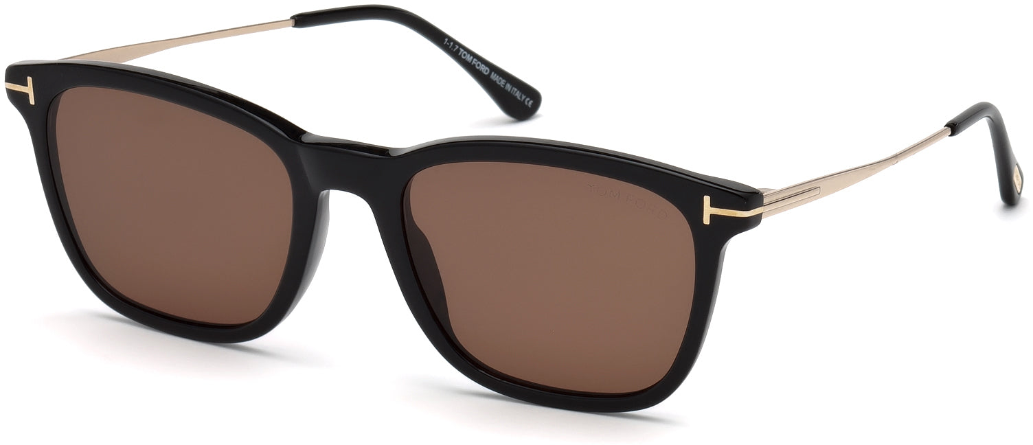 Color_01E - Shiny Black / Brown