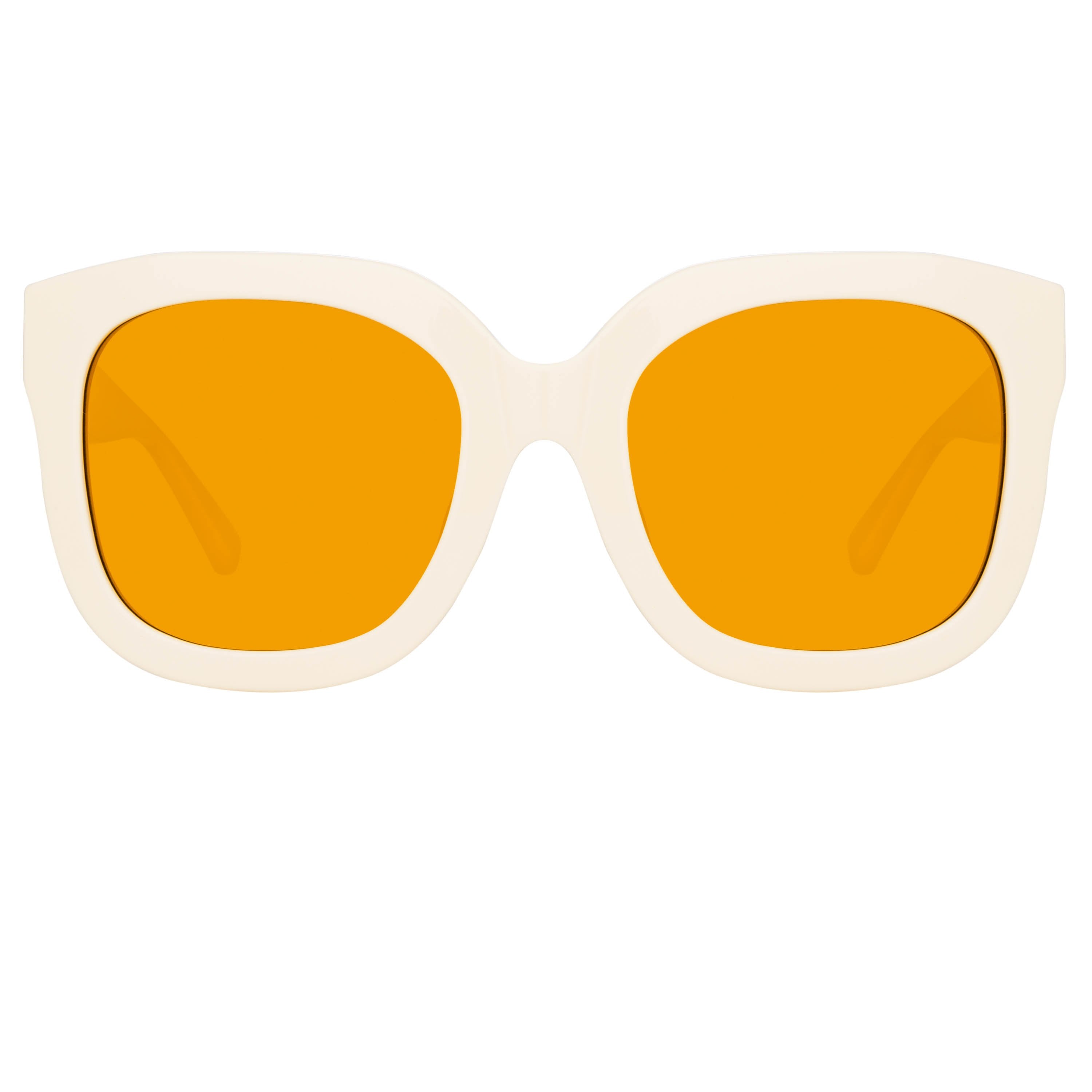 Color_ATTICO12C4SUN - The Attico Zoe Oversized Sunglasses in Cream