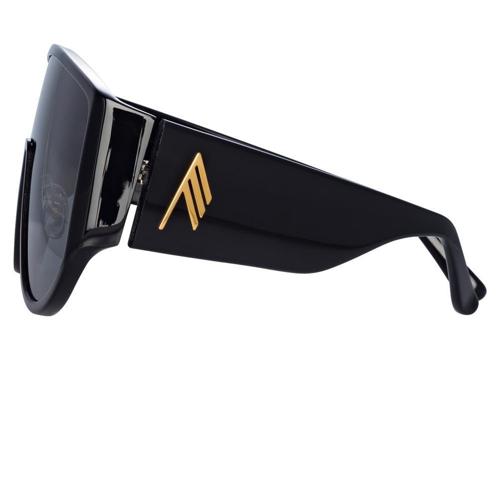 Color_ATTICO1C1SUN - The Attico Iman Shield Sunglasses in Black