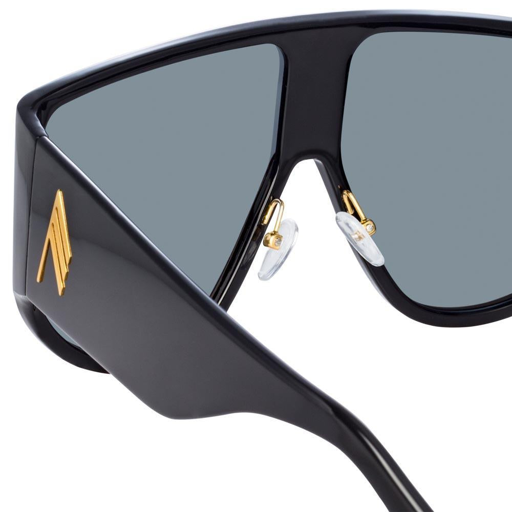 Color_ATTICO1C1SUN - The Attico Iman Shield Sunglasses in Black