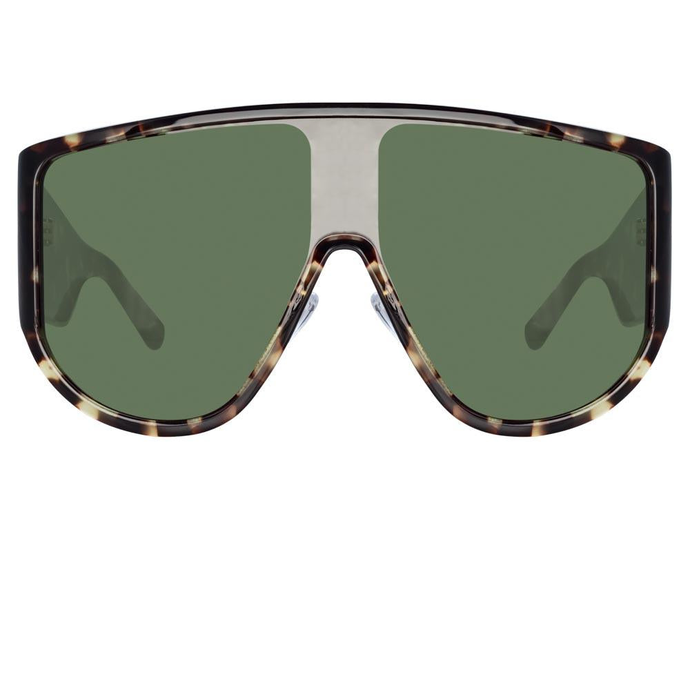 Color_ATTICO1C2SUN - The Attico Iman Shield Sunglasses in Tortoiseshell