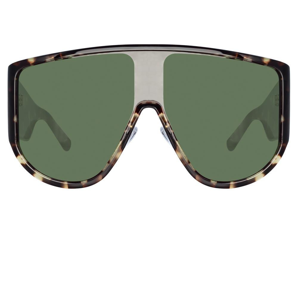 Color_ATTICO1C2SUN - The Attico Iman Shield Sunglasses in Tortoiseshell