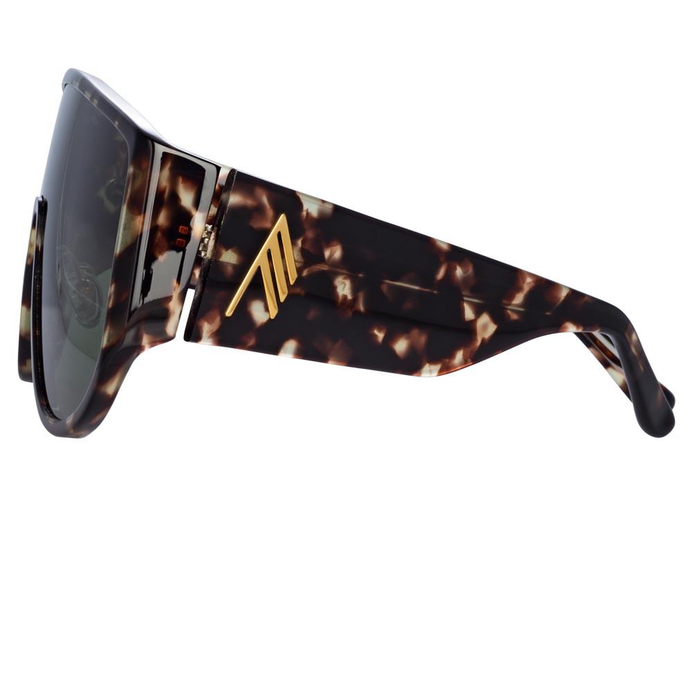 Color_ATTICO1C2SUN - The Attico Iman Shield Sunglasses in Tortoiseshell