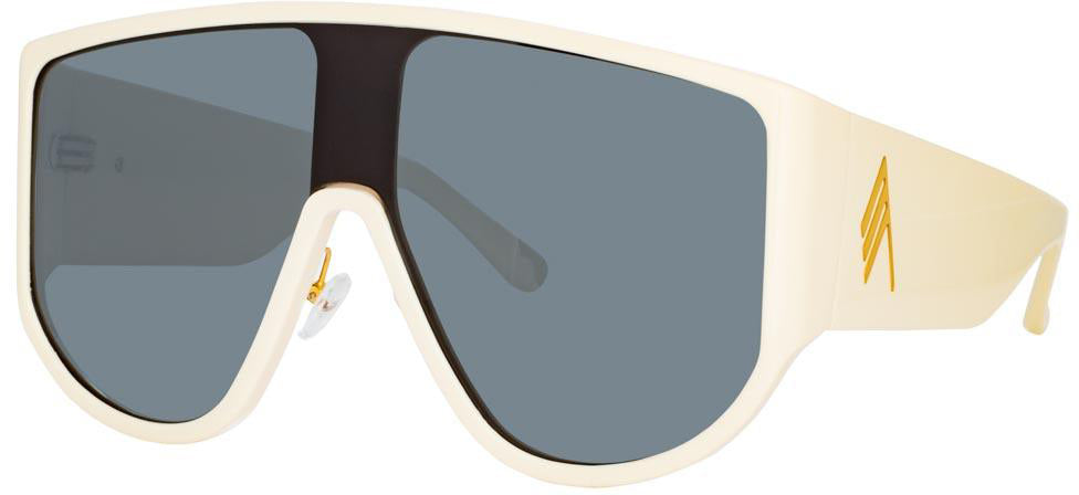 Color_ATTICO1C3SUN - The Attico Iman Shield Sunglasses in Cream