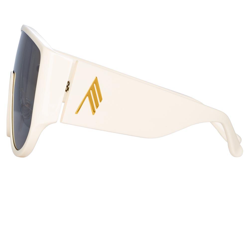Color_ATTICO1C3SUN - The Attico Iman Shield Sunglasses in Cream