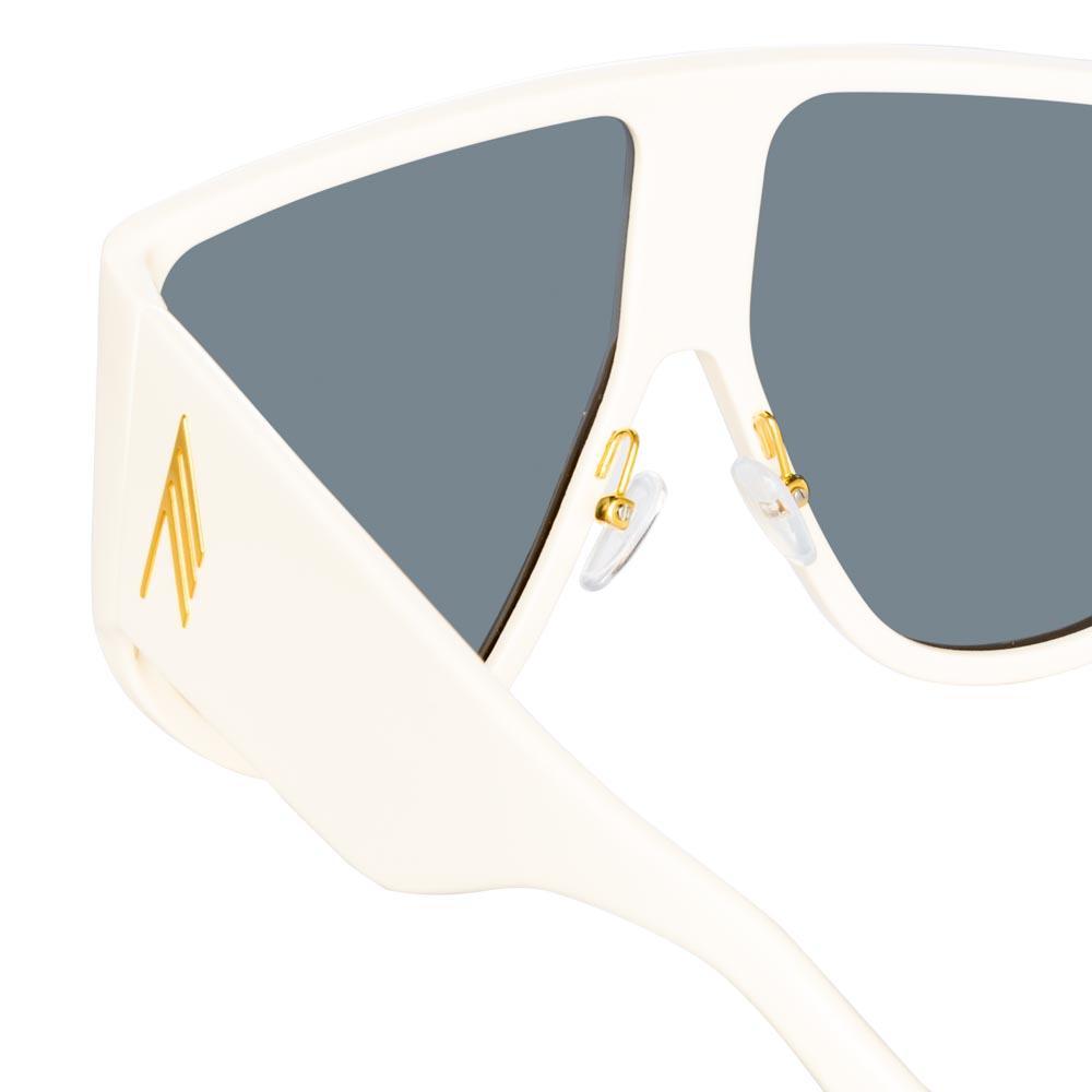 Color_ATTICO1C3SUN - The Attico Iman Shield Sunglasses in Cream