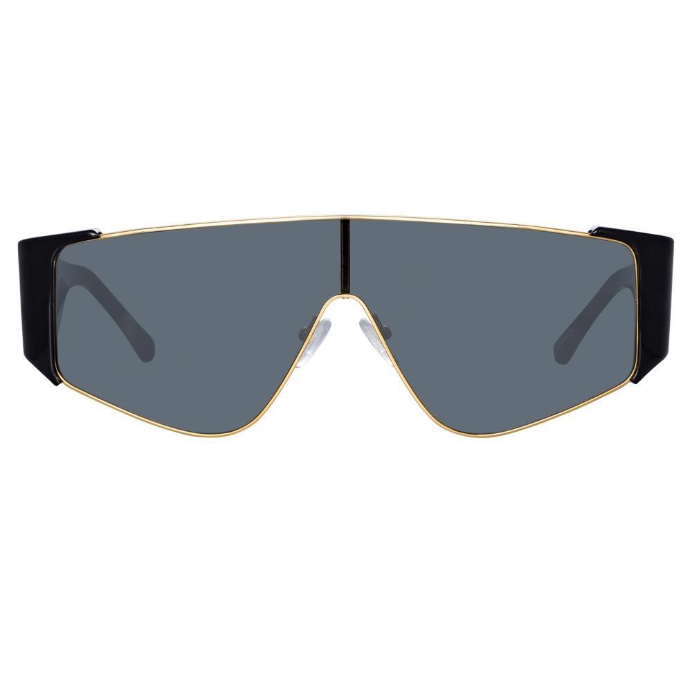 Color_ATTICO2C1SUN - The Attico Carlijn Shield Sunglasses in Black