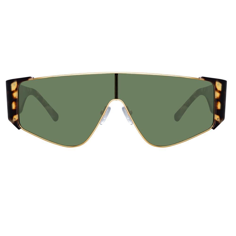 Color_ATTICO2C2SUN - The Attico Carlijn Shield Sunglasses in Tortoiseshell