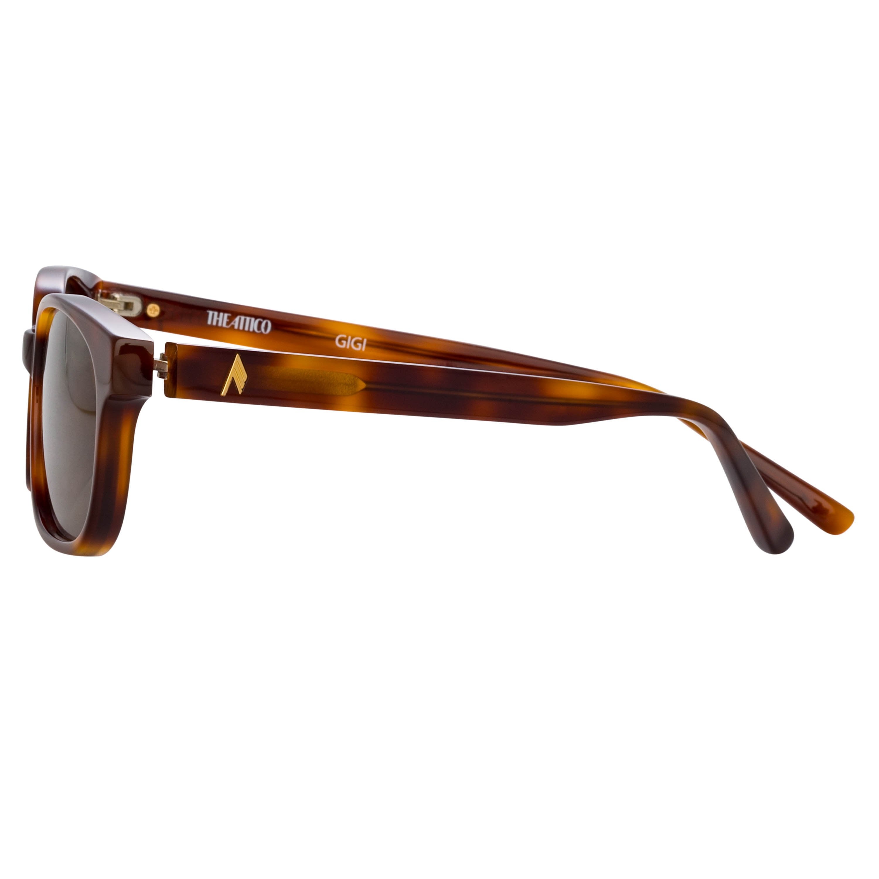 Color_ATTICO9C2SUN - The Attico Gigi Rectangular Sunglasses in Tortoiseshell