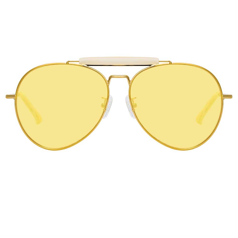 Color_DVN187C2SUN - Dries Van Noten 187 C2 Aviator Sunglasses