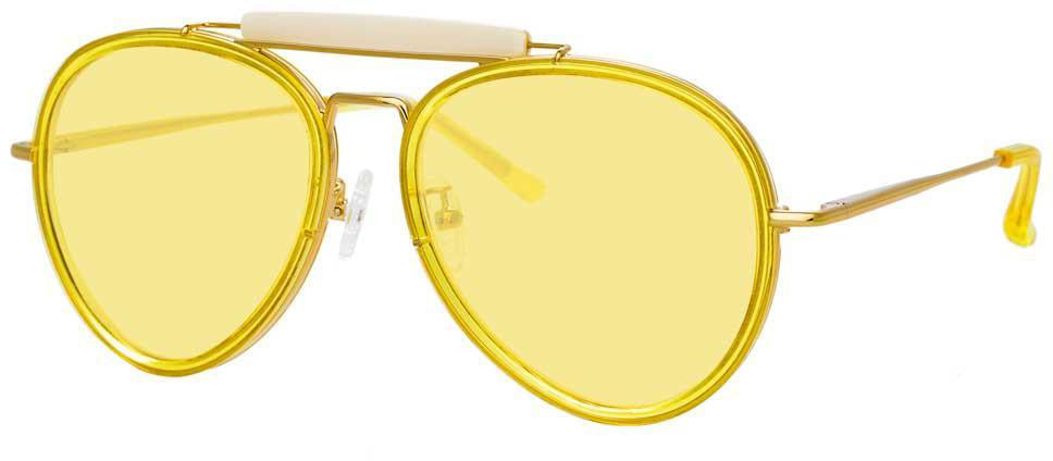 Color_DVN188C2SUN - Dries Van Noten 188 C2 Aviator Sunglasses