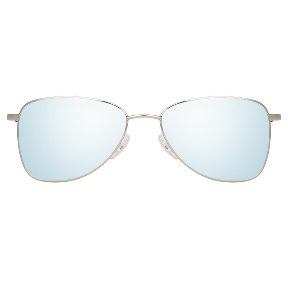 Color_DVN197C2SUN - Dries Van Noten 197 Aviator Sunglasses in Silver