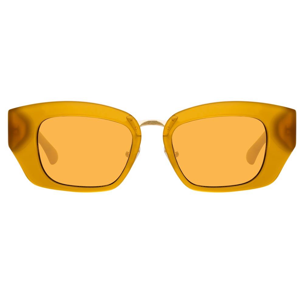 Color_DVN202C3SUN - Dries Van Noten 202 Cat Eye Sunglasses in Orange