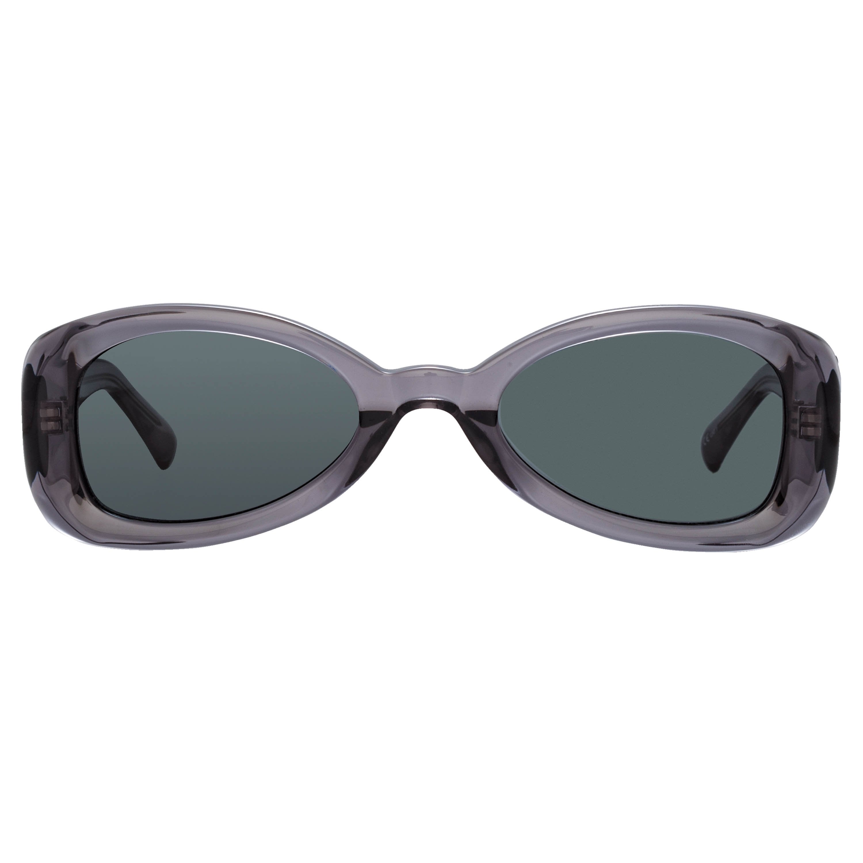 Color_DVN204C1SUN - Dries van Noten 204 Aviator Sunglasses in Grey