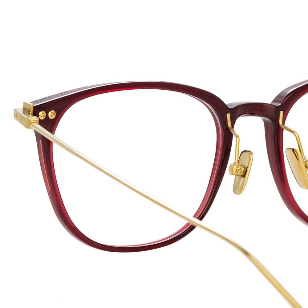 Color_LF07C4OPT - Linda Farrow Linear Wright C4 Rectangular Optical Frame