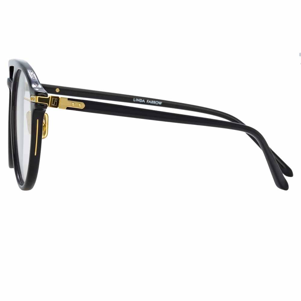 Color_LF23C1OPT - Linda Farrow Linear Ando C2 Aviator Optical Frame