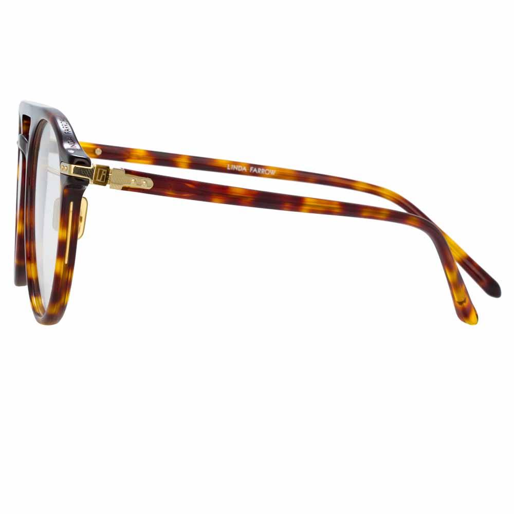 Color_LF23C2OPT - Linda Farrow Linear Ando C4 Aviator Optical Frame