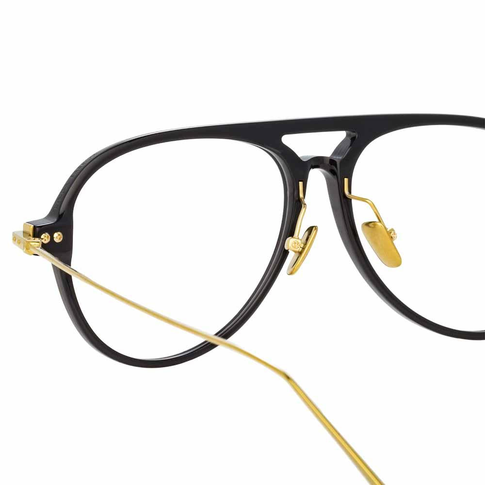 Color_LF24C1OPT - Linda Farrow Linear Gilles C1 Aviator Optical Frame
