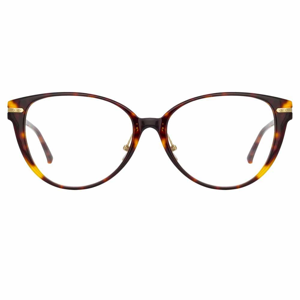 Color_LF26C2OPT - Linda Farrow Linear Arch C2 Cat Eye Optical Frame