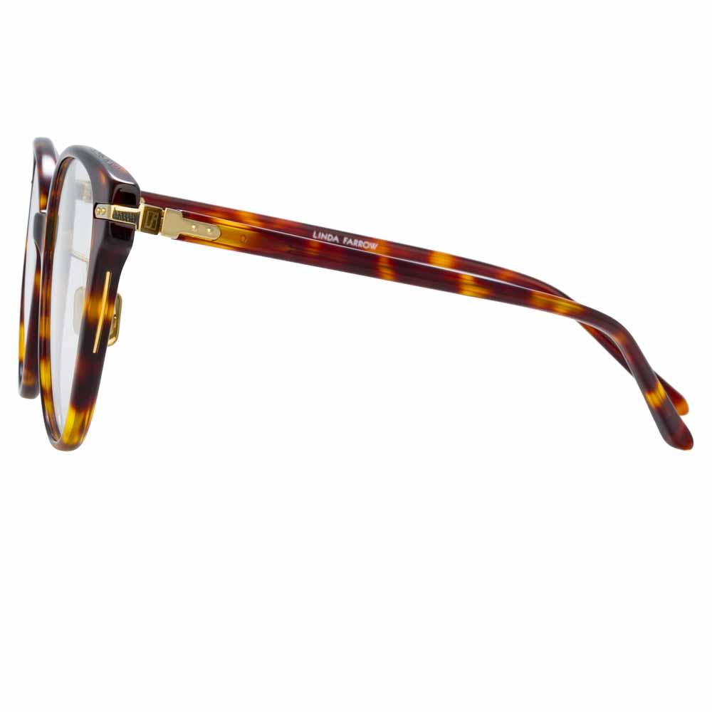 Color_LF26C2OPT - Linda Farrow Linear Arch C2 Cat Eye Optical Frame