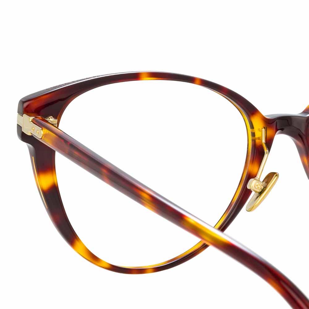 Color_LF26C2OPT - Linda Farrow Linear Arch C2 Cat Eye Optical Frame