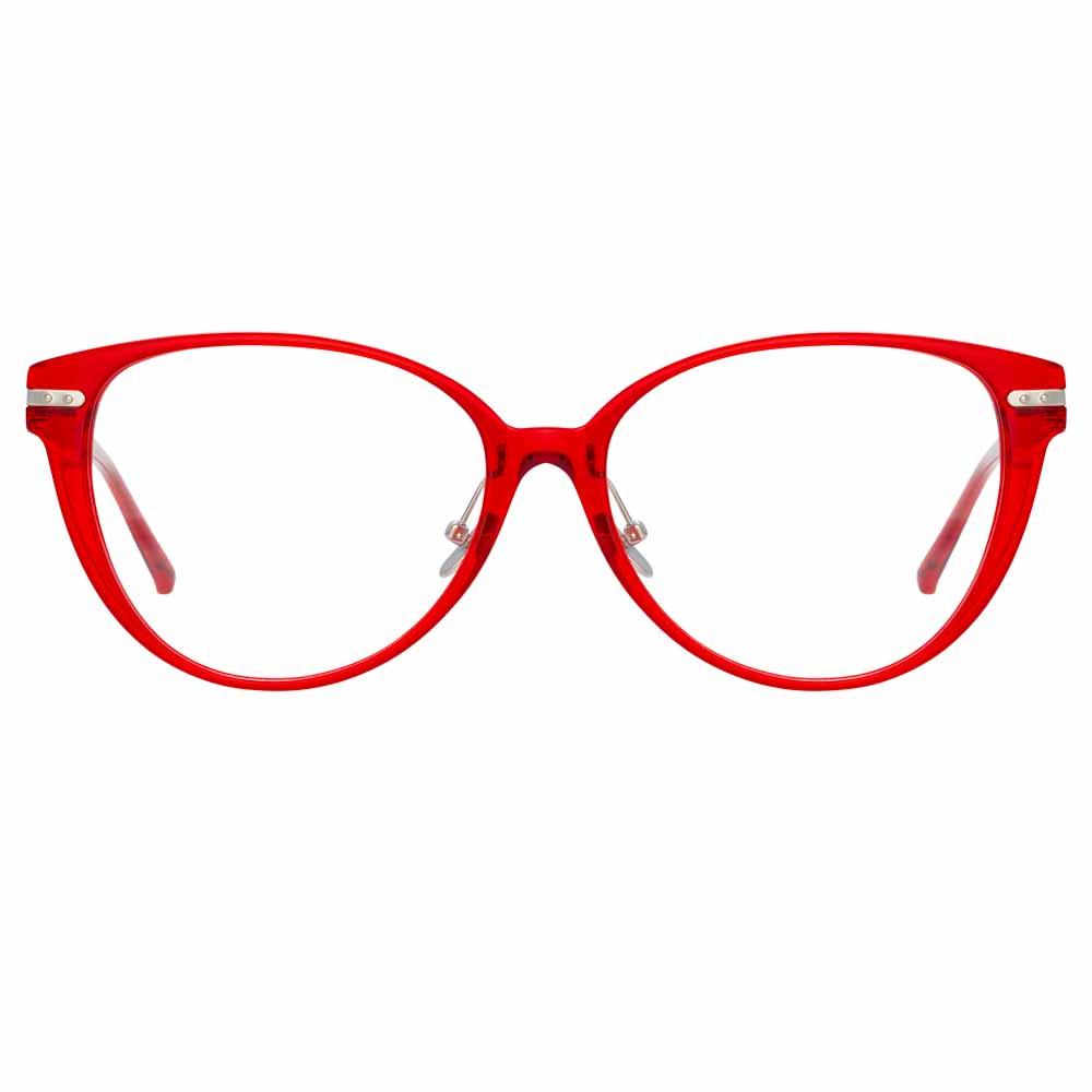 Color_LF26C6OPT - Linda Farrow Linear Arch C6 Cat Eye Optical Frame