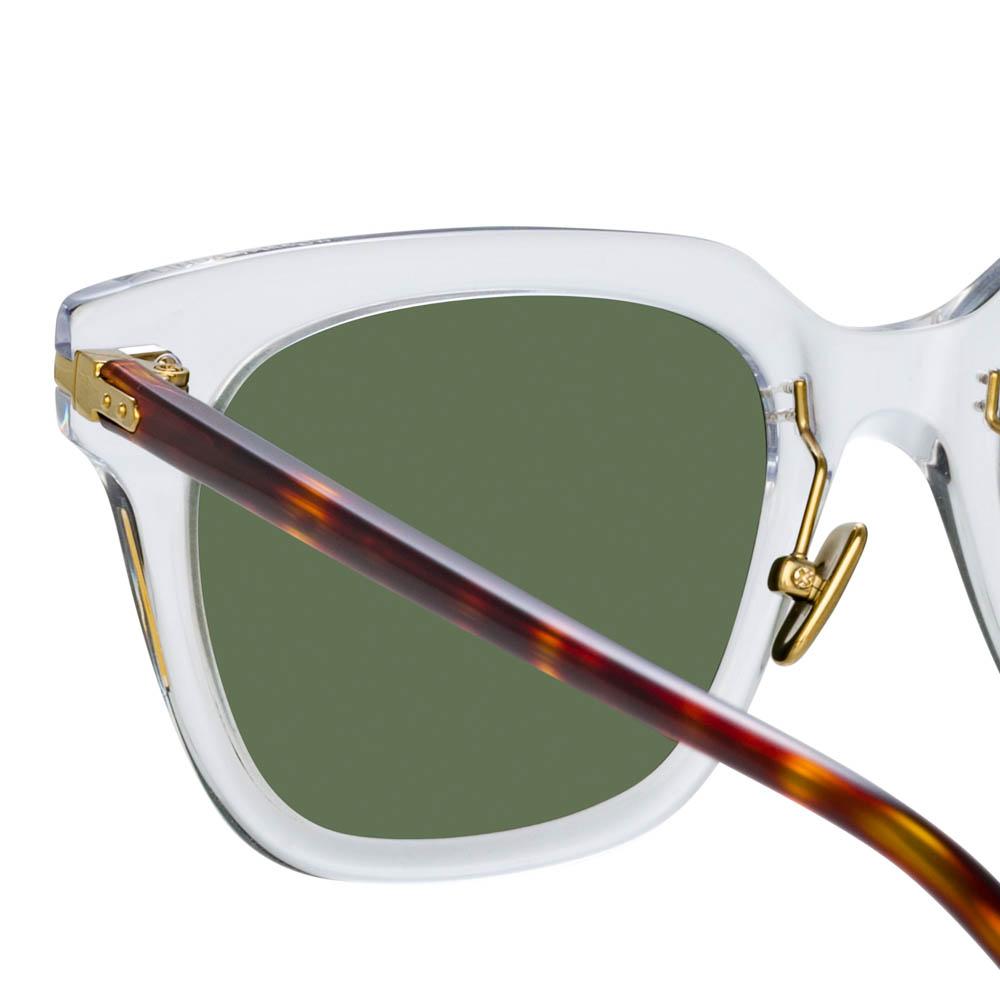 Color_LF28C7SUN - Empire D-Frame Sunglasses in Clear