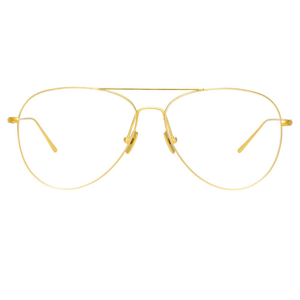 Color_LF31C5OPT - Lloyds Aviator Optical Frame in Yellow Gold