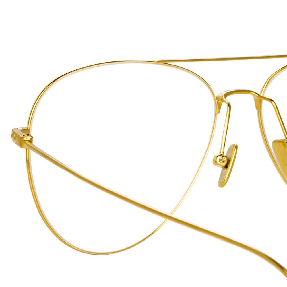 Color_LF31C5OPT - Lloyds Aviator Optical Frame in Yellow Gold